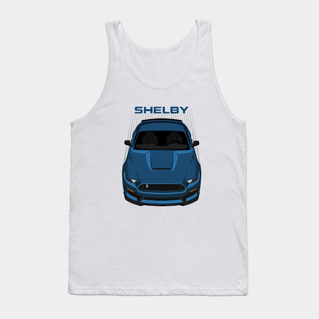 Ford Mustang Shelby GT350 2015 - 2020 - Ford Performance Blue Tank Top by V8social